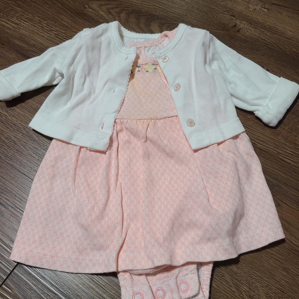 Dress with Cardigan